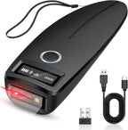 MINI ESCÁNER BLUETOOTH 1D/2D KUIIYER | Lector QR de Bolsillo | Móvil, Tablet, Inventario Rápido