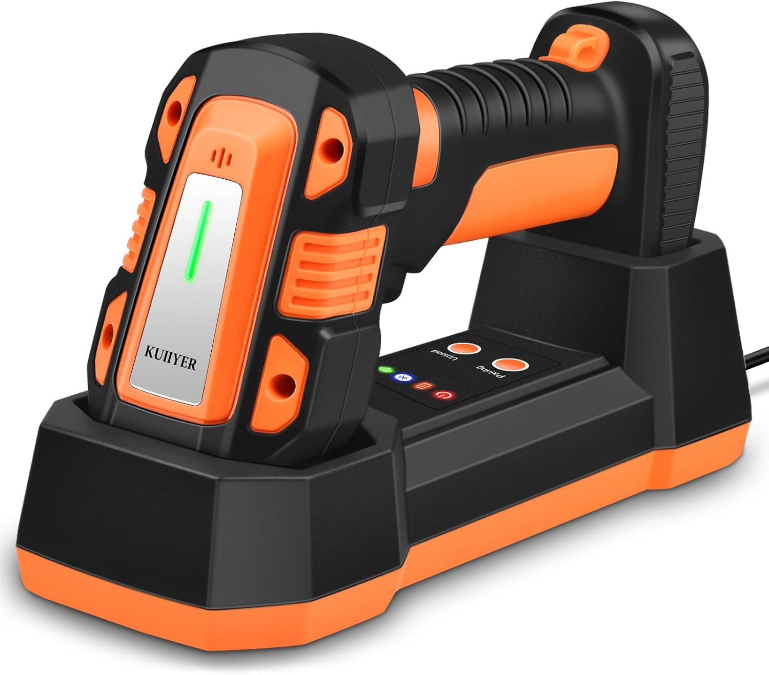 ESCÁNER INDUSTRIAL KUIIYER 1D/2D | Lector de Códigos QR/Barras Reforzado | ALMACÉN y LOGÍSTICA