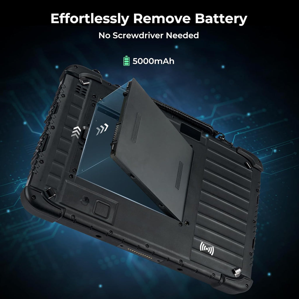 TABLET INDUSTRIAL MUNBYN IRT08 | 8" Pulgadas, Reforzada y Resistente IP67 | LOGÍSTICA y CAMPO