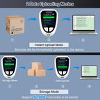 ESCANER KUIIYER 1D/QR/2D | Lector de Códigos de Barras Inalámbrico | POS - Inventario - Tienda