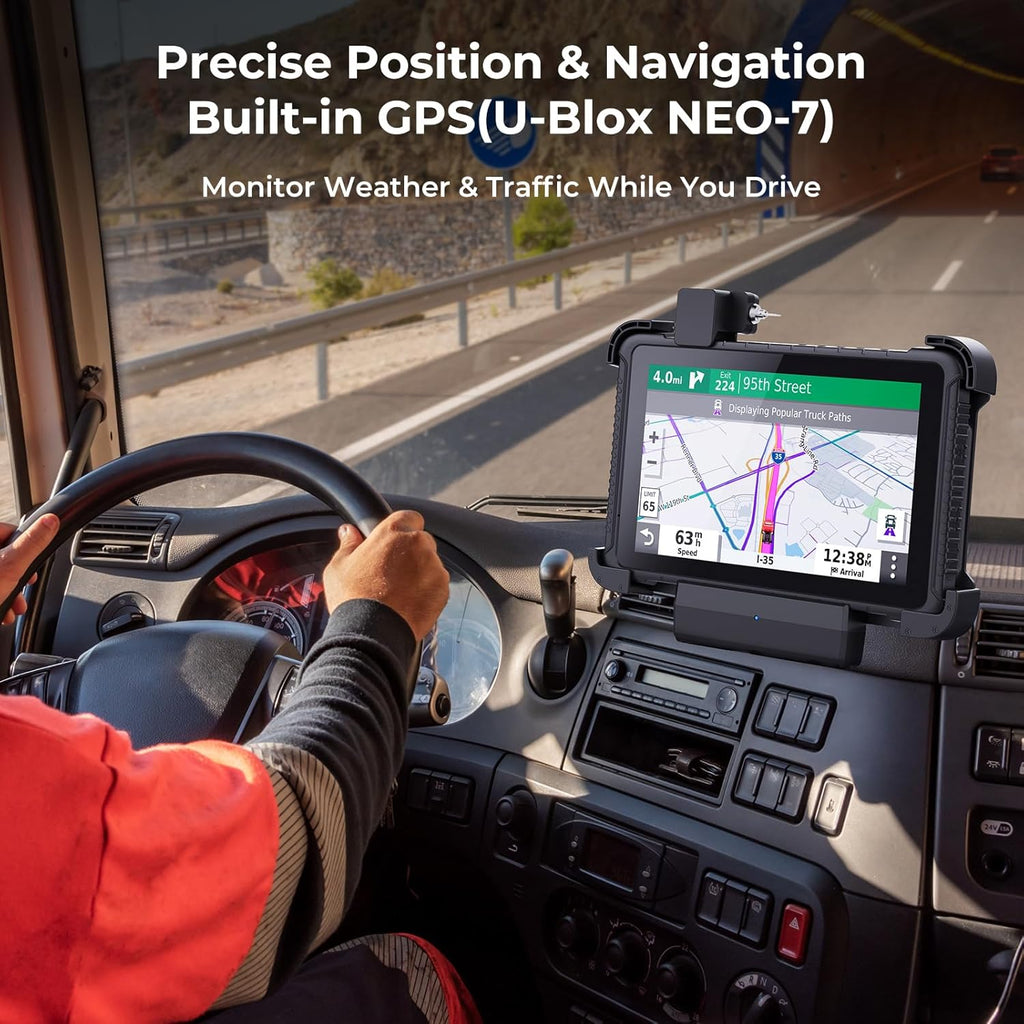 TABLET INDUSTRIAL MUNBYN IRT08 | 8" Pulgadas, Reforzada y Resistente IP67 | LOGÍSTICA y CAMPO